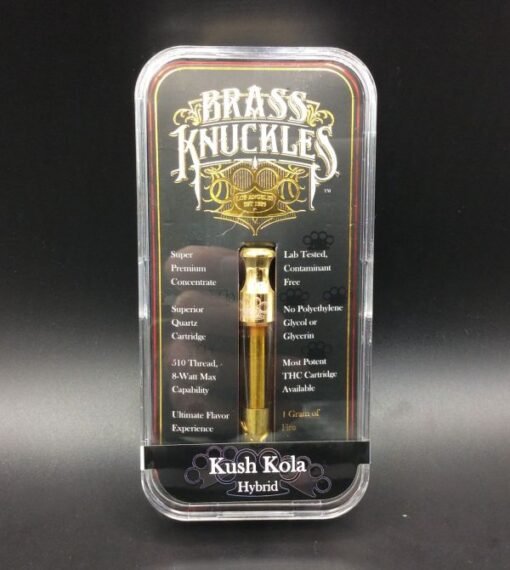 Buy Brass Knuckles Kush Kola High THC Cartridges
